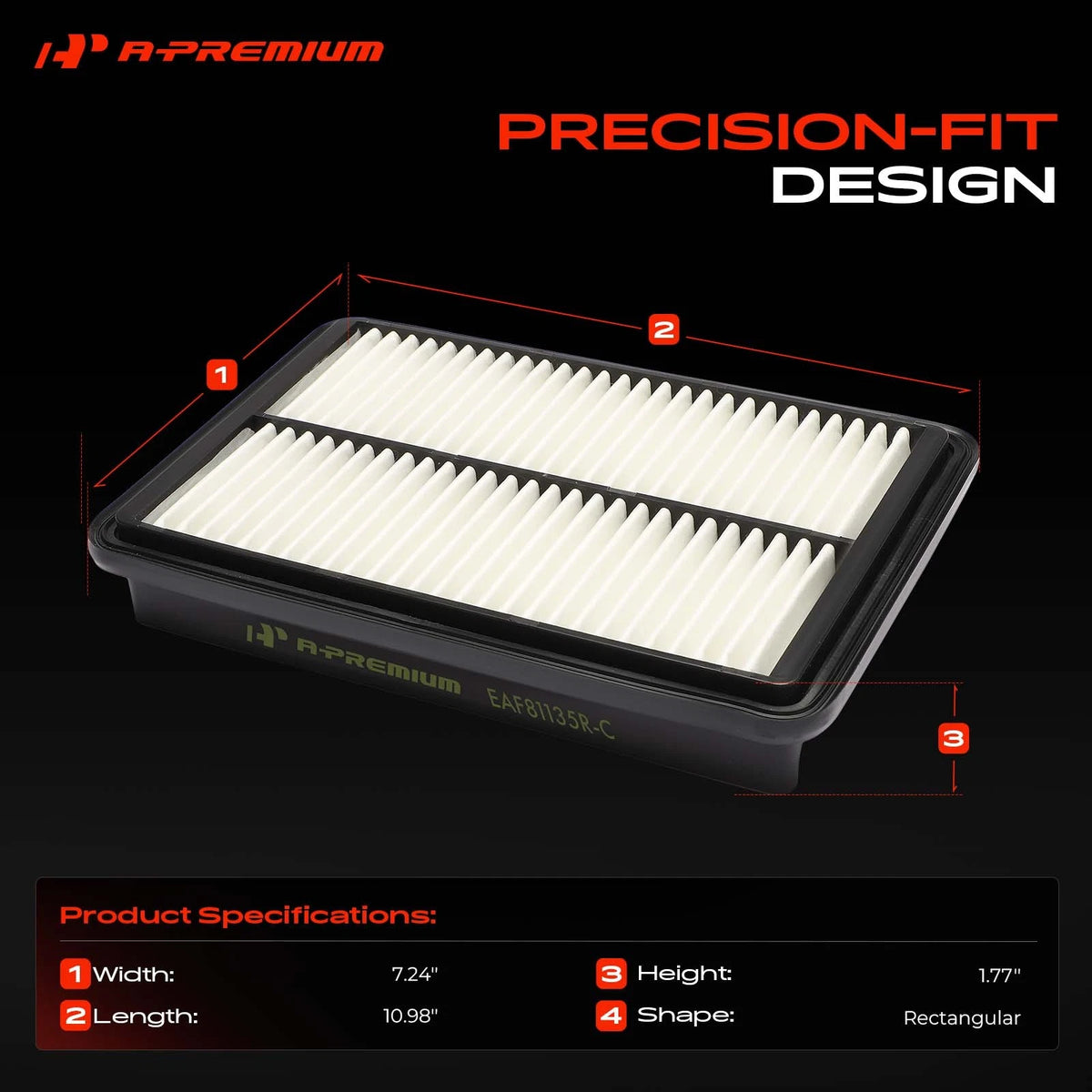 Engine Air Filter for Hyundai Nexo (2019–2025) 28113M5000