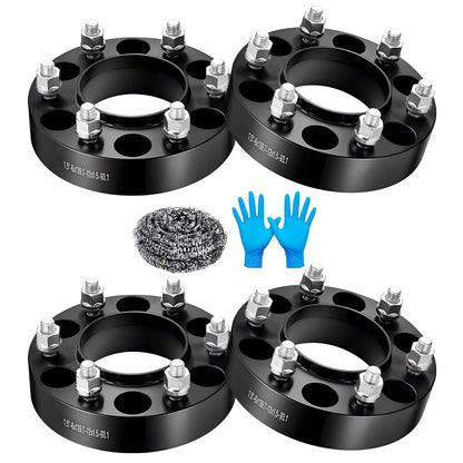 Set of 4 Hubcentric Wheel Spacers 1.5" 6x5.5 6x139.7 for 2021-2024 Ford Bronco