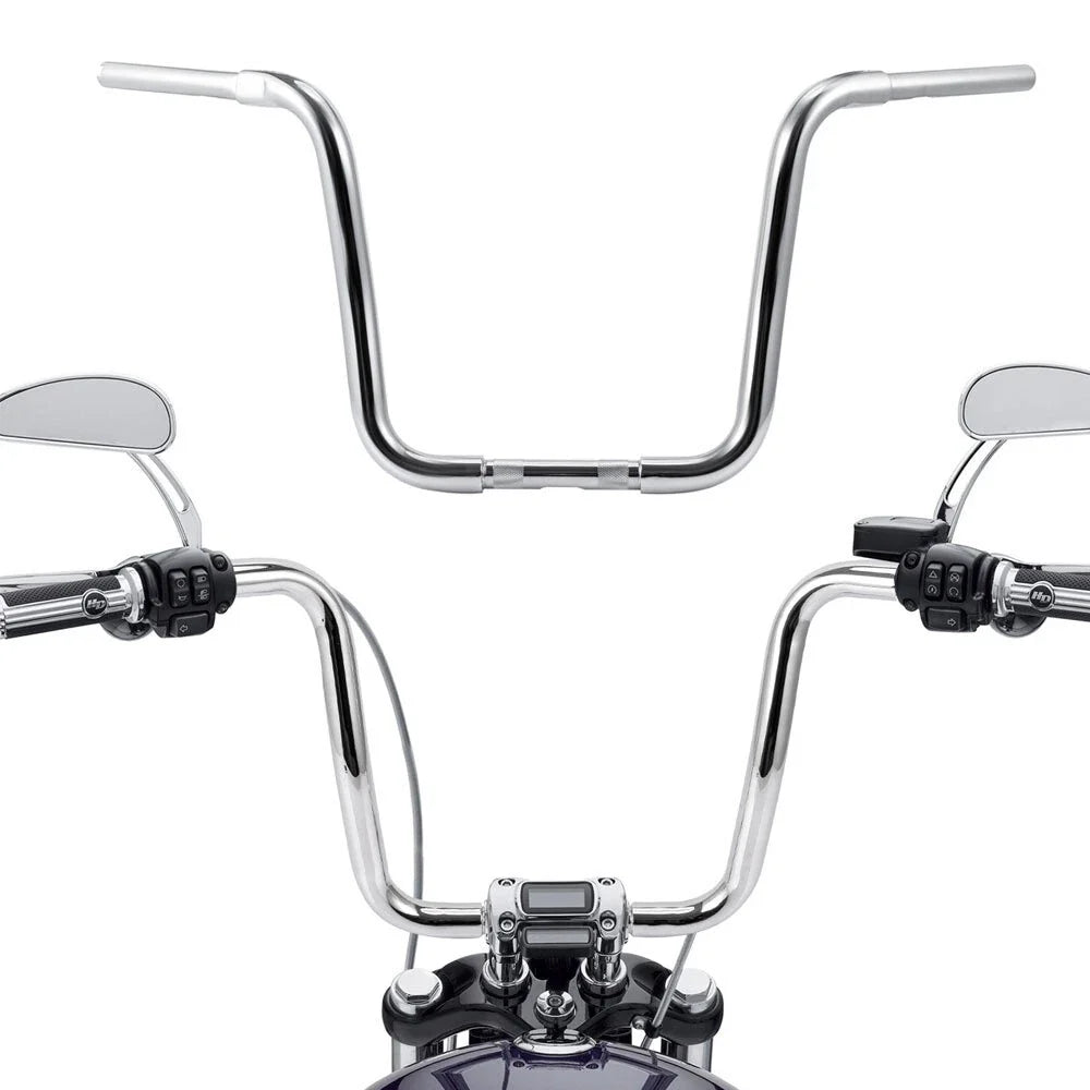 1-1/4" Ape Hanger Handlebars for Harley FLST FXST XL 883 1200 (1991–2023)