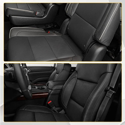 Set of 2 Leather Seat Covers for GMC Sierra 1500 2500HD 3500HD (2015–2019)