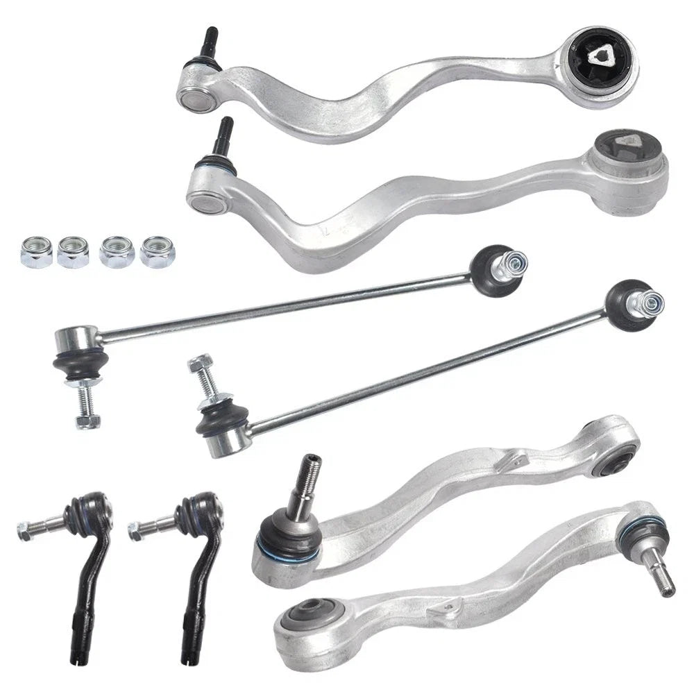Set of 8 Suspension Control Arms for BMW Series (2004–2010)