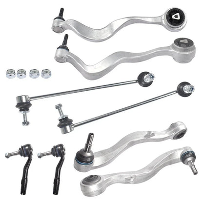 Set of 8 Suspension Control Arms for BMW Series (2004–2010)
