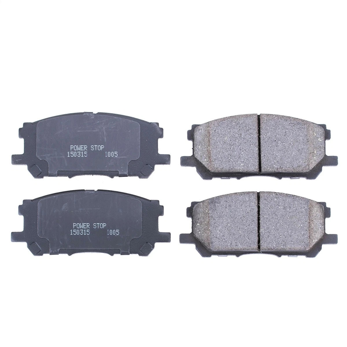 2X Powerstop Brake Pad Sets for Lexus RX350 RX400h (2004–2009) 16-1005, SSCP1005, EHT1005H