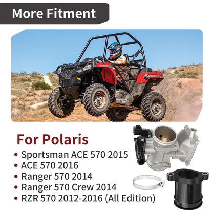 Throttle Body & Intake Manifold Carburetor Boot for Polaris Ranger 570 (2014)