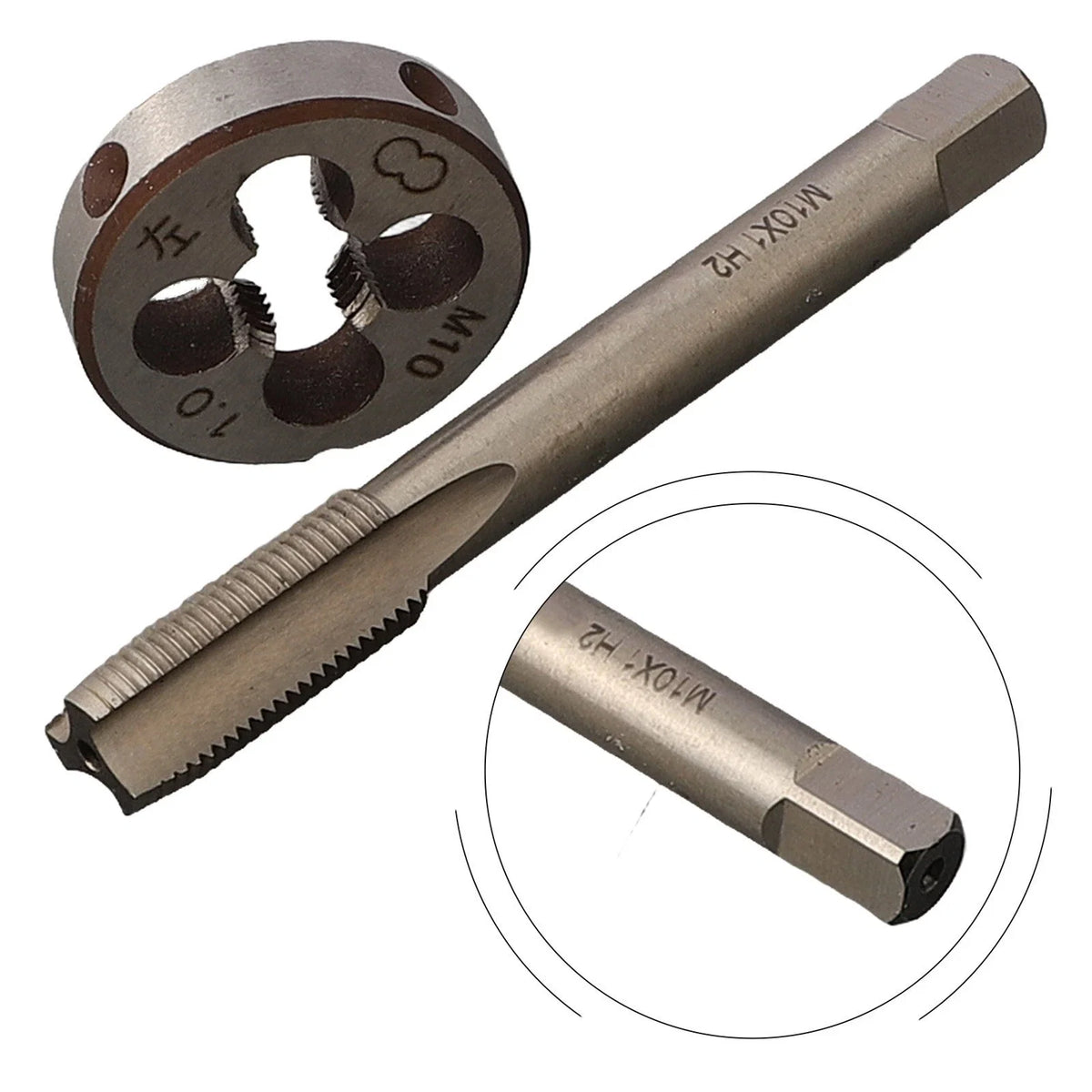M10 X 1.0mm Tap and Die Set for Automotive Applications