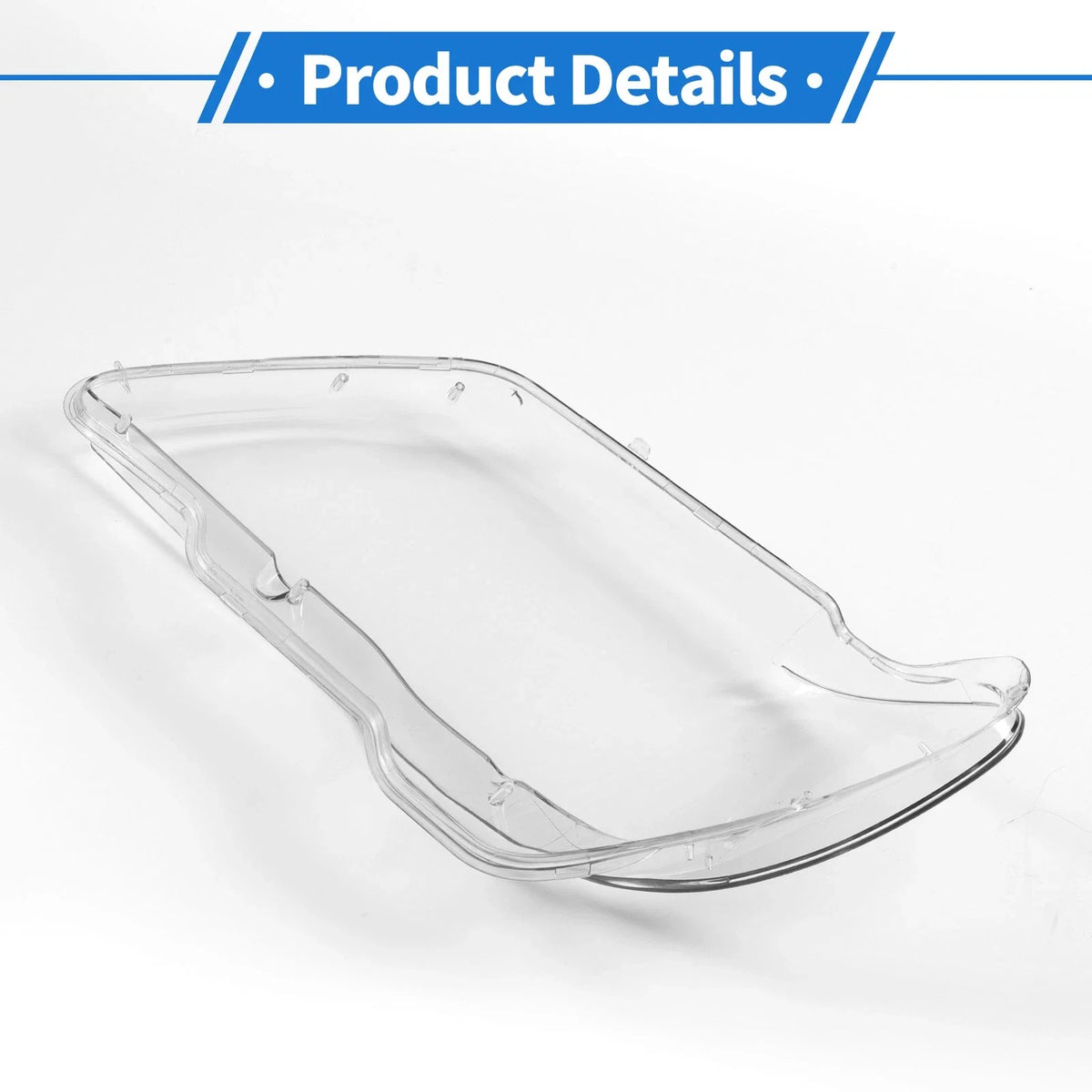 1 Pc Headlight Lens Cover for BMW 7 Series E65 (2002–2008) No. 63127162118