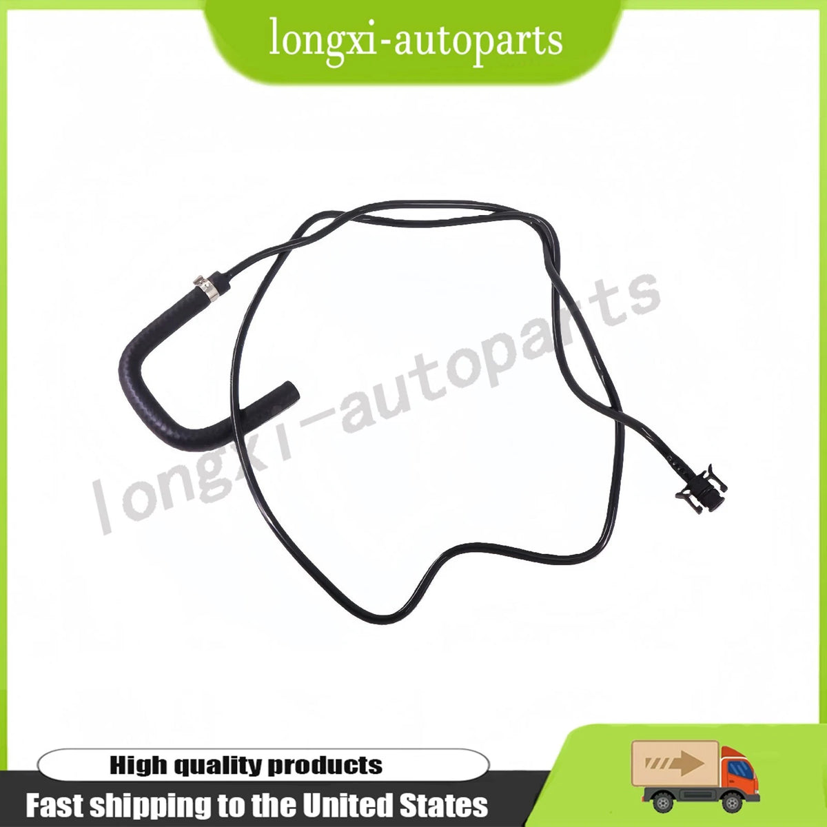 Radiator Coolant Recovery Tank Overflow Hose for Ford Fusion (2013–2020) DG9Z 8063-D, DG93 8063-DB