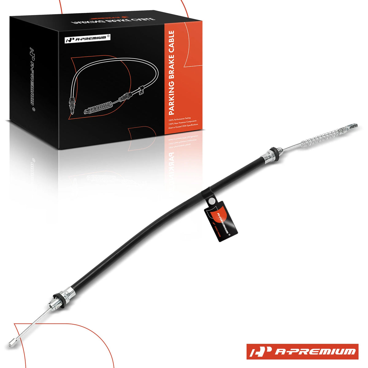 Set of 2 Rear Parking Brake Cables for Chevy Cavalier (1995–2002) 22651234, C660002
