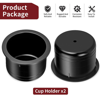 Set of 2 Cup Holders 5434763 for Polaris Ranger 650 TM (2004–2006)