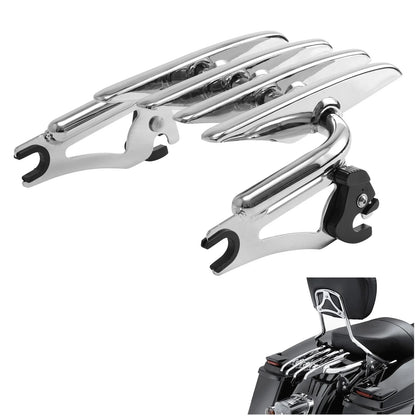 Stealth Luggage Rack for Harley CVO Street Road Glide Ultra (2009–2024) Chrome
