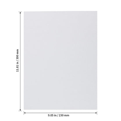40 Pack Canvas Panels for Oil Watercolor Painting (9 x 11.8 Inch)