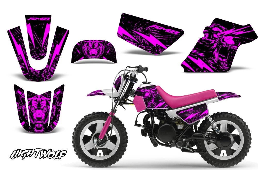 Graphic Stickers +#PLT Decals for Yamaha PW50 (1990–2022)