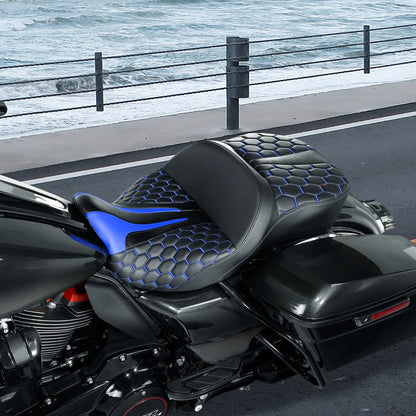 Rider Driver Passenger Seat for Harley Touring Electra Road Glide King (2009–Present)