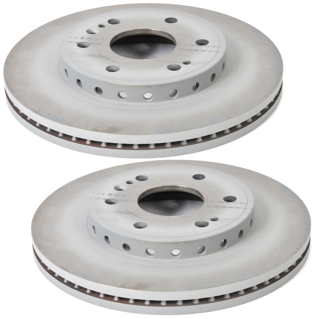 Set of 2 Front Brake Rotors for GMC Chevy Cadillac (Police PKG Z56)