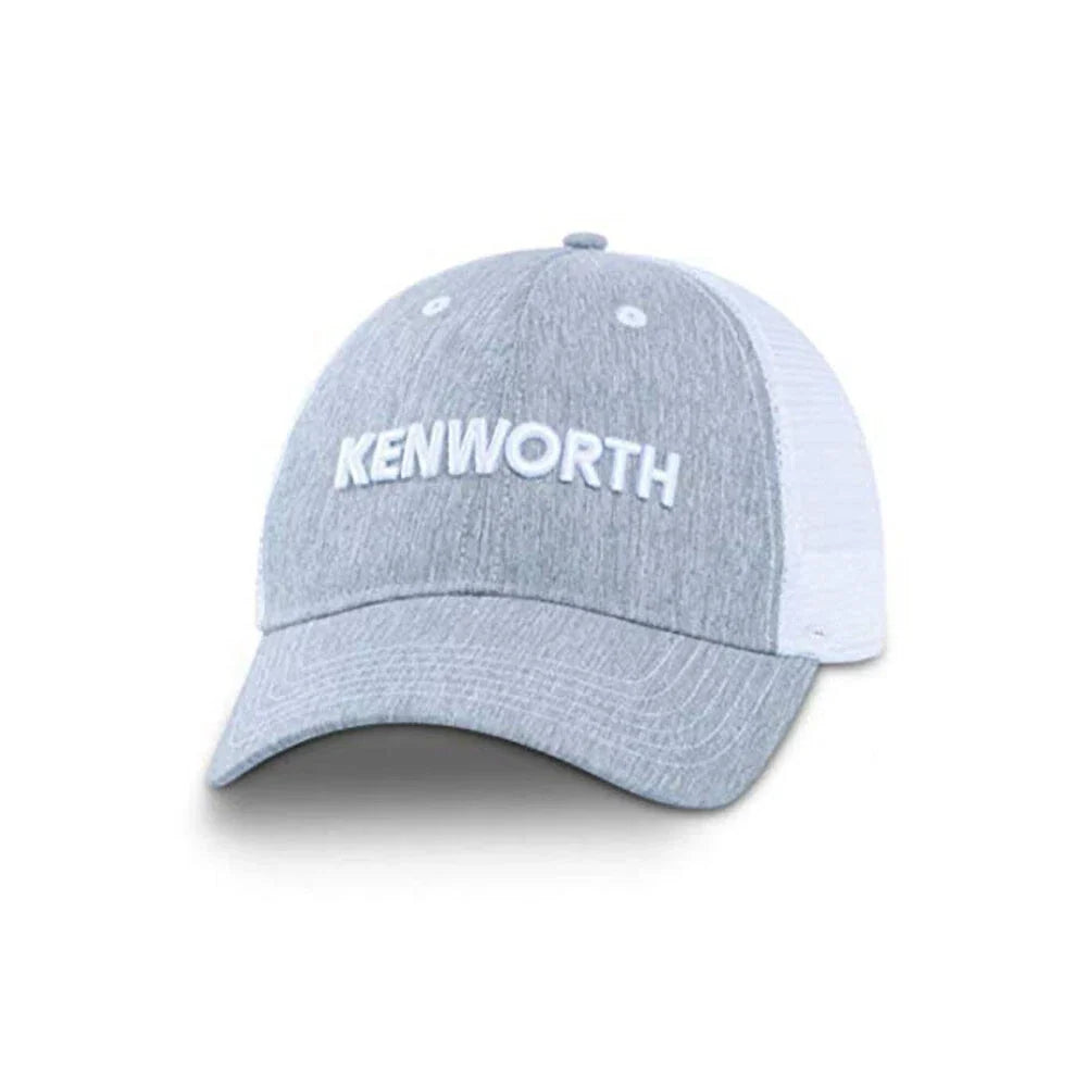 Snapback Trucker Cap for Kenworth Trucks (Gray & White)