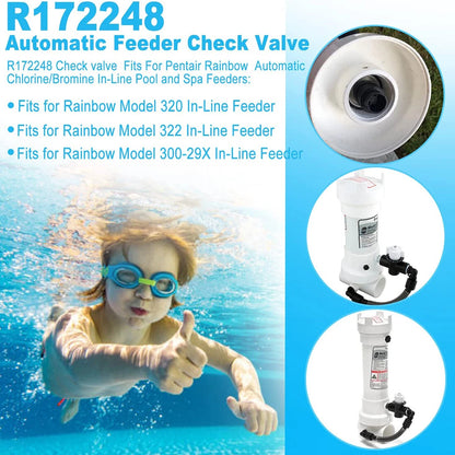 Check Valve for Pentair Rainbow 320 Pool (R172248)