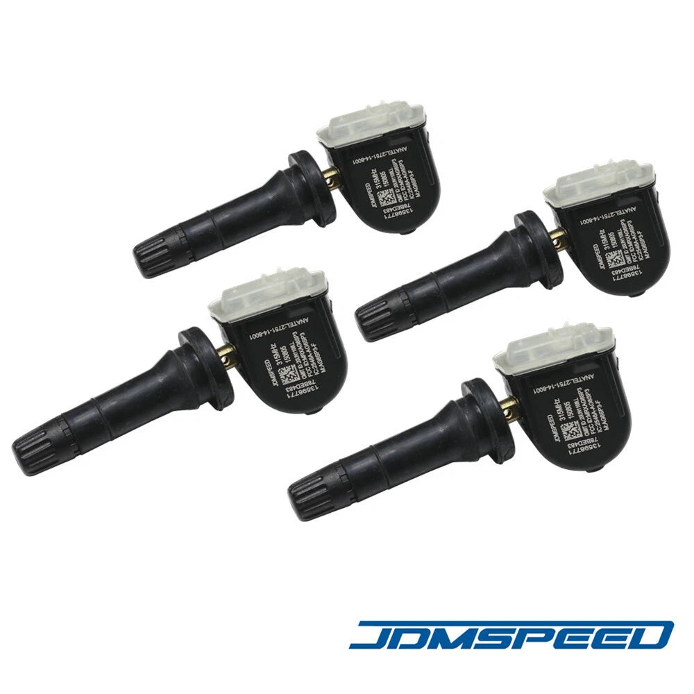 4X TPMS Sensor for Buick Chevrolet (13598771, 13586335, 20923680)