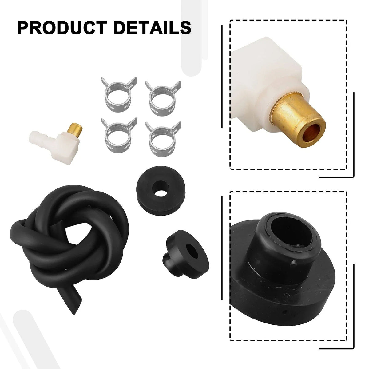 Fuel Tank Stem and Bushing Kit for Craftsman (Compatible)