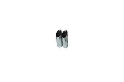 2.5" Dual Exhaust Kit for Chevy GMC 1500 (1996–1999) - Flowmaster 40 Slash Tip