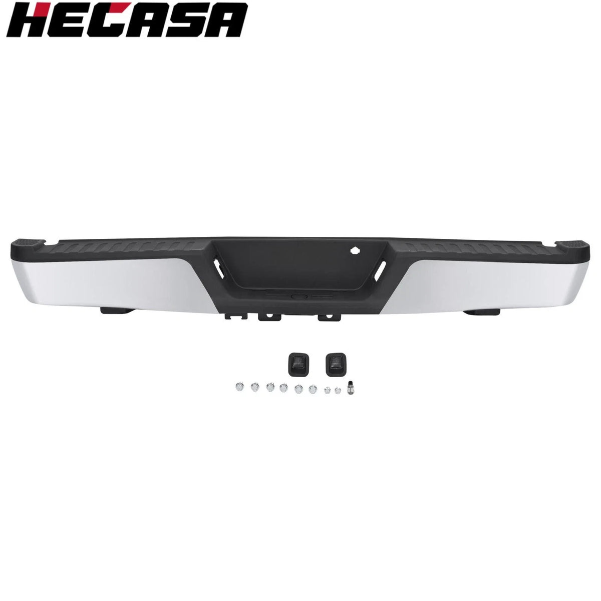 Chrome Rear Bumper Step for Ford F150 (2015–2020) W/O Park Sensor Holes