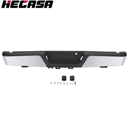 Chrome Rear Bumper Step for Ford F150 (2015–2020) W/O Park Sensor Holes