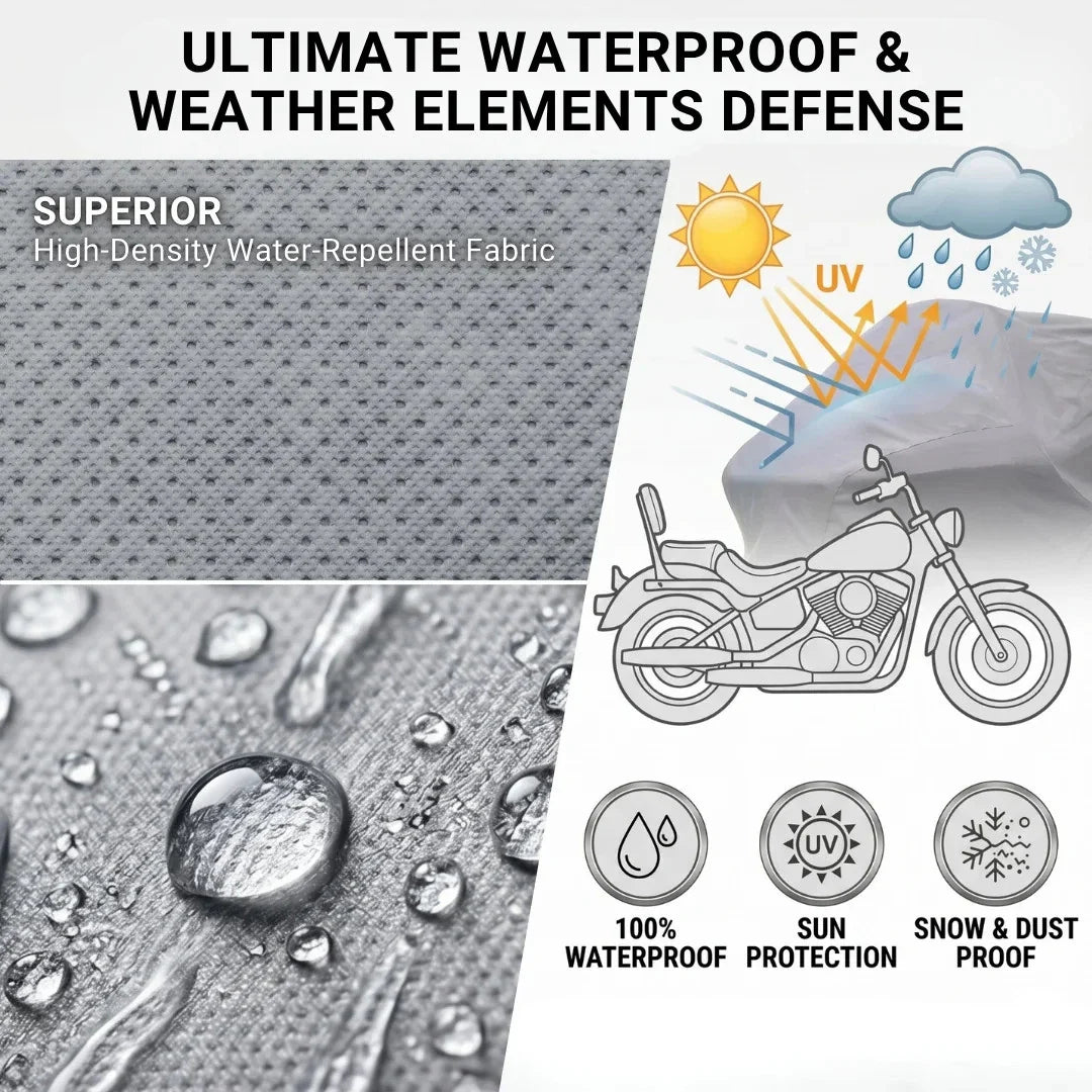 Waterproof Storage Cover for Suzuki Boulevard S50 (2005–2009)