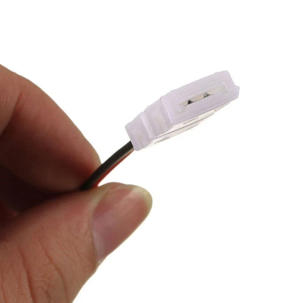 10PCS 2 Pin LED Strip Connectors for 3528 5050 Flexible Tape Light