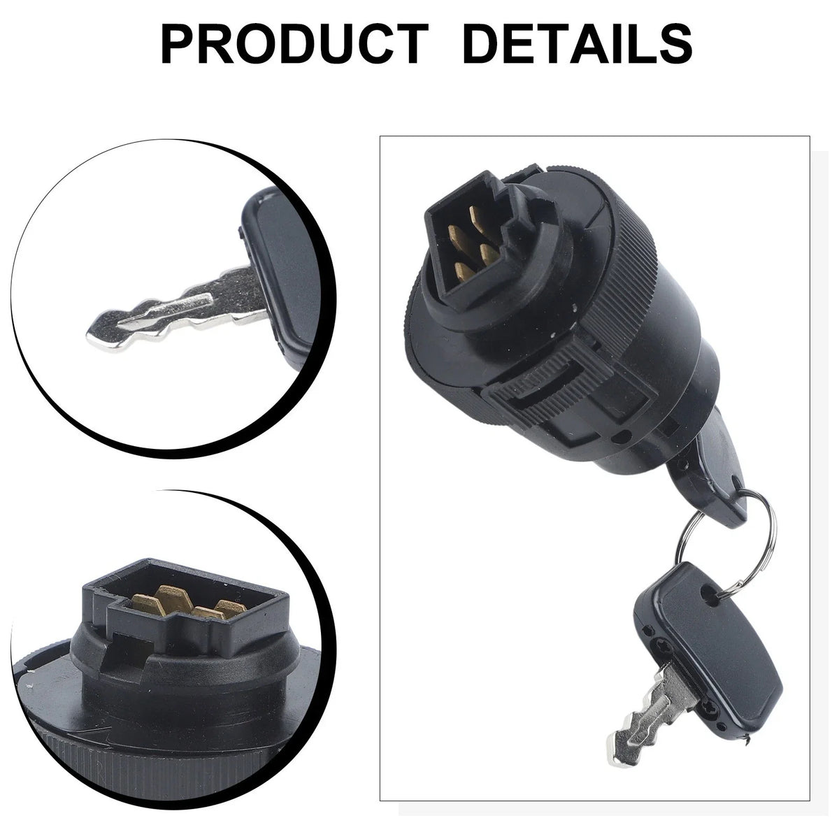 Ignition Switch K328162100 for ZG222 ZG227 ZG327 Series (Compatible)
