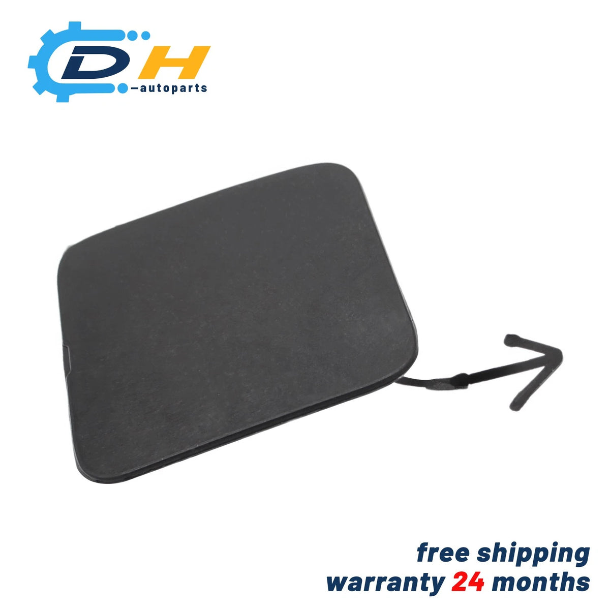 Tow Hook Cover Cap for Nissan Versa Sedan (2012–2014) 622A0-3BA0H, 622A0-2DL0H