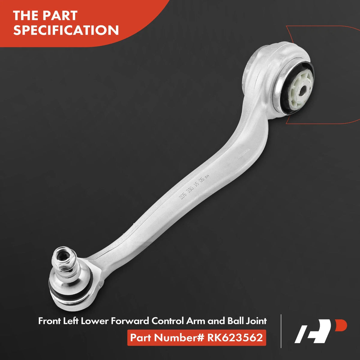 2X Front Lower Control Arm Ball Joint for Mercedes-Benz A-Class (2016–2023)