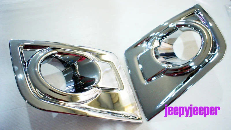 CHROME COVERS for Fog Lamp Spot Light for FORD RANGER T6 PX1 (2011-2015)