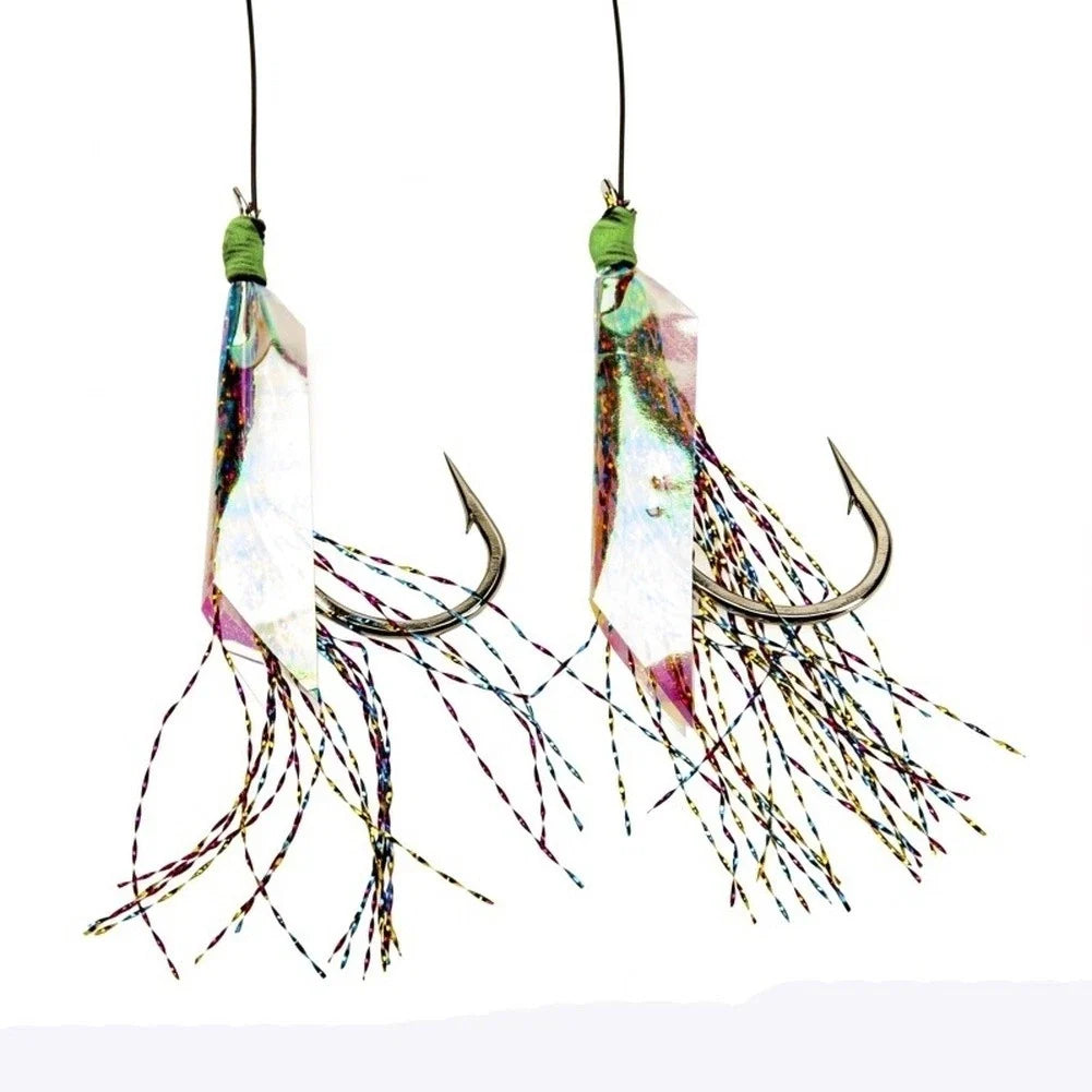 4cm Fish Skin Hook for Seabass Bigeye Fishing (Saltwater)