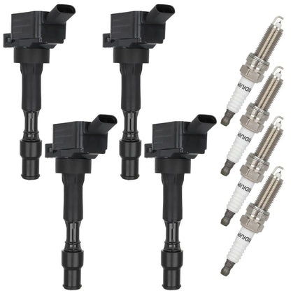 Set of 4 Ignition Coil Spark Plugs for Kia Forte 2.0L (2017–2023)