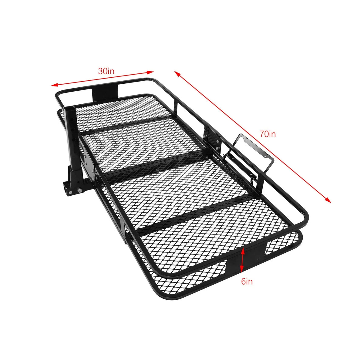 Hitch Mount Cargo Rack Carrier Bag for Tow Hitch (40 Cu.Ft., 500lbs)
