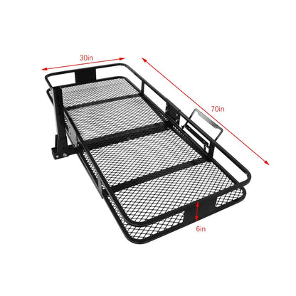 Hitch Mount Cargo Rack Carrier Bag for Tow Hitch (40 Cu.Ft., 500lbs)