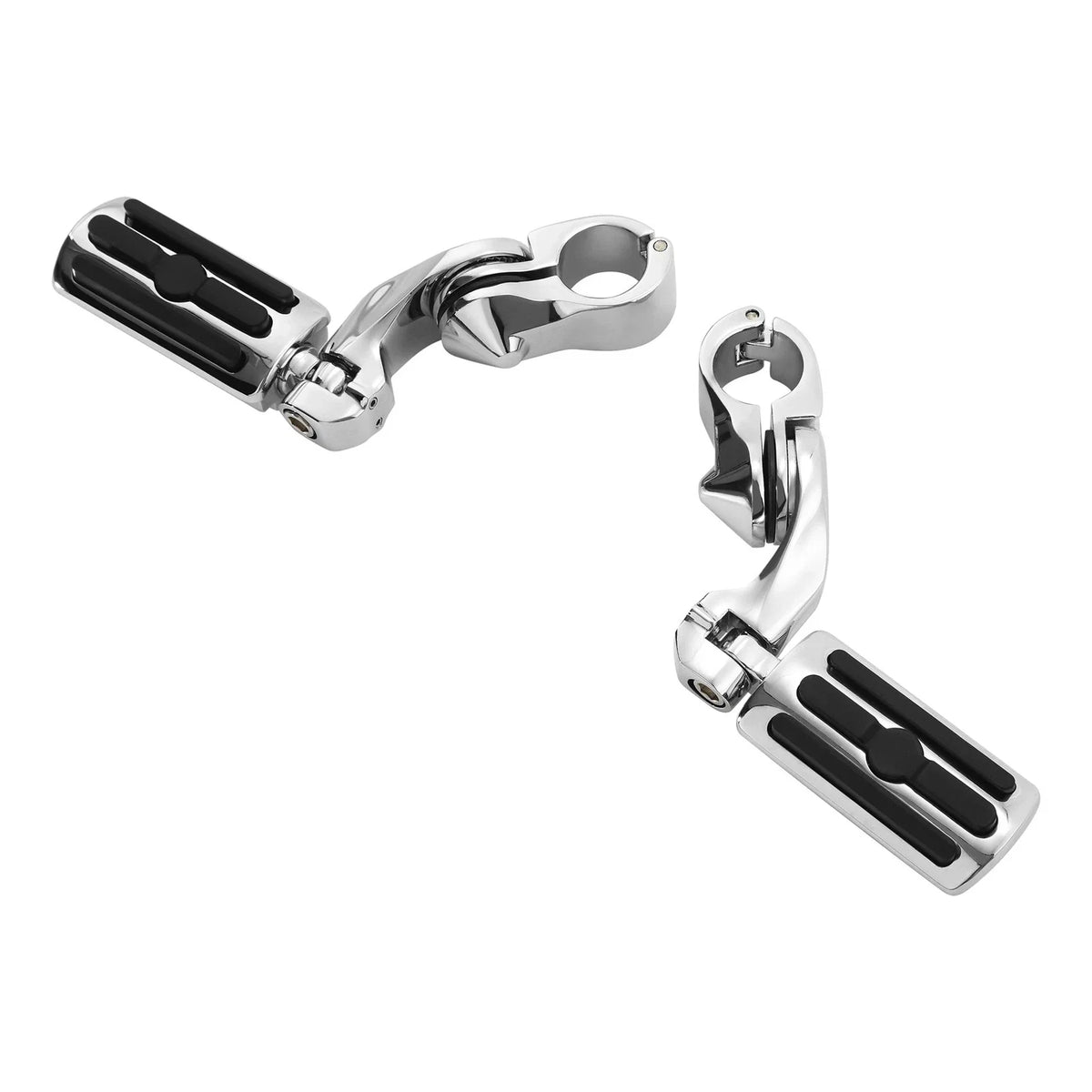 1.25" Motorcycle Highway Crash Bar Foot Pegs for Harley Touring