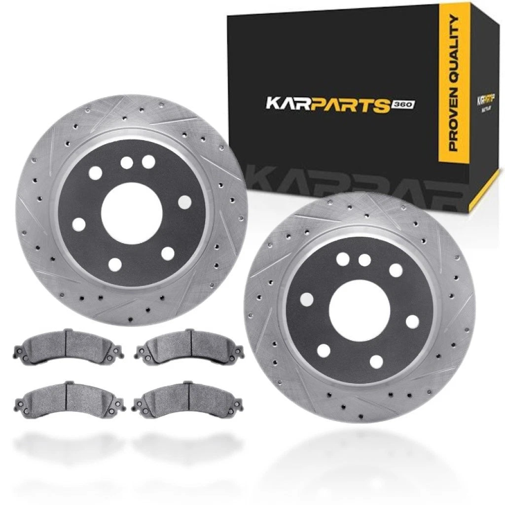 Rotor Set for Cadillac Escalade ESV (2003–2006) ALX-PAU-DF-7512-48044-CLA5