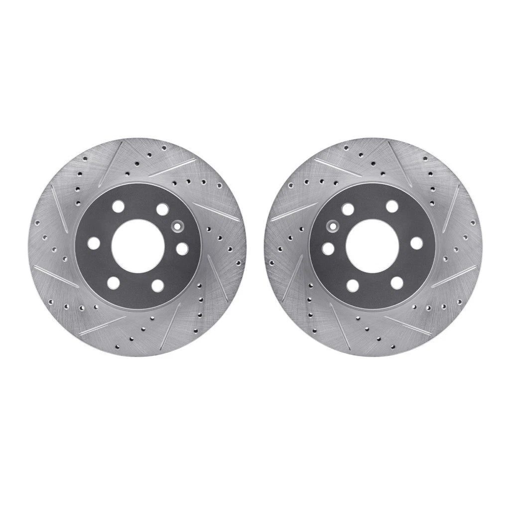 Brake Rotor Set for GMC Canyon (2015–2020) ALX-PAU-DF-7002-48034-CLA2, Drilled & Slotted