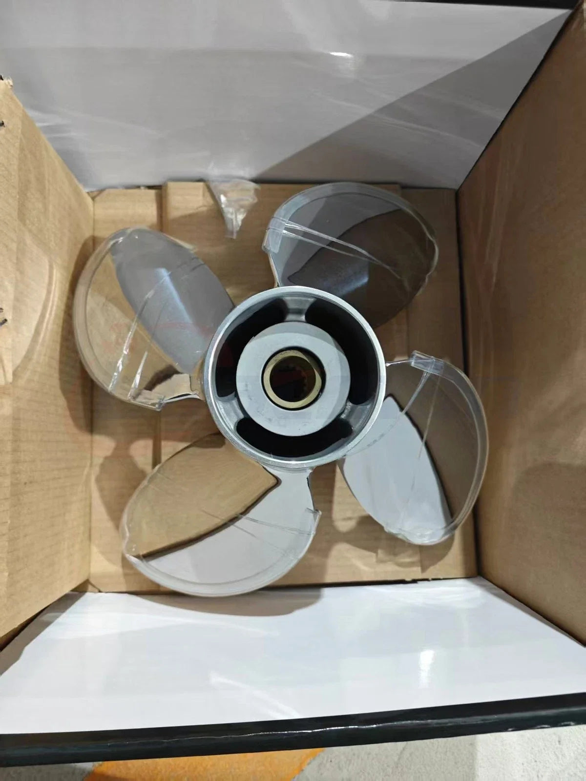 4-Blade Stainless Propeller 13 1/2X15-RH for Yamaha (50-130HP)