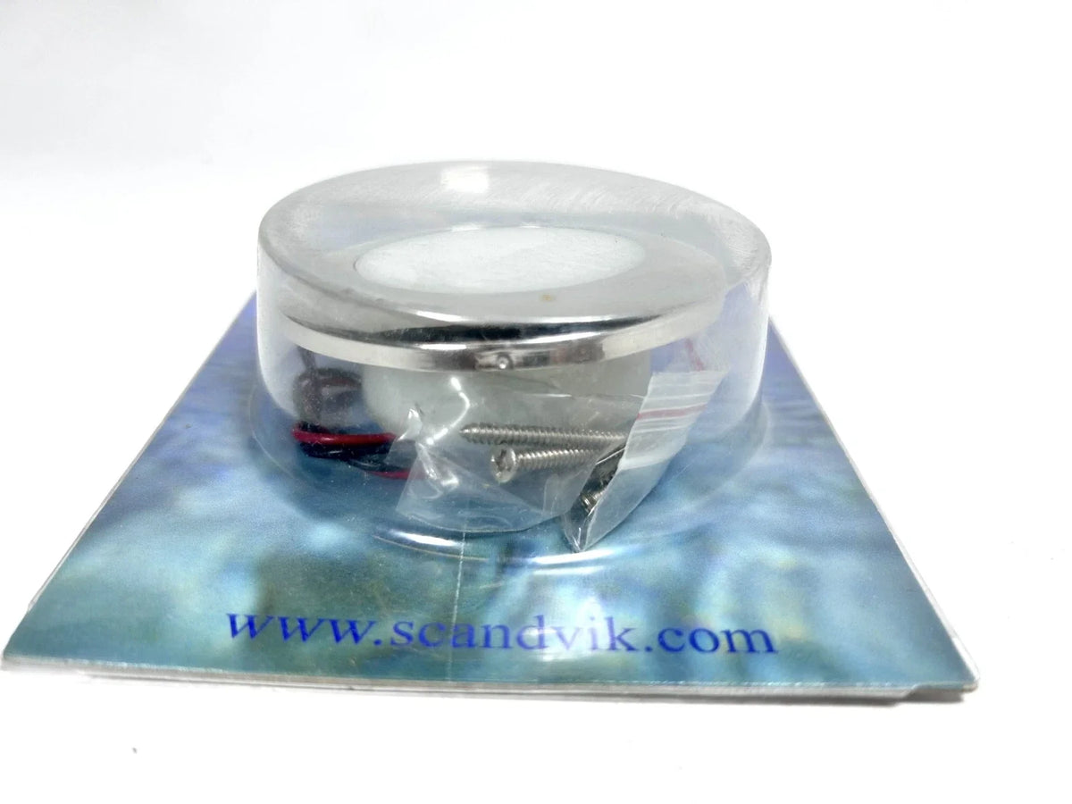 A3 LED Downlight 3'' for Scandvik 41420 (Cool White, Stainless Steel Bezel)