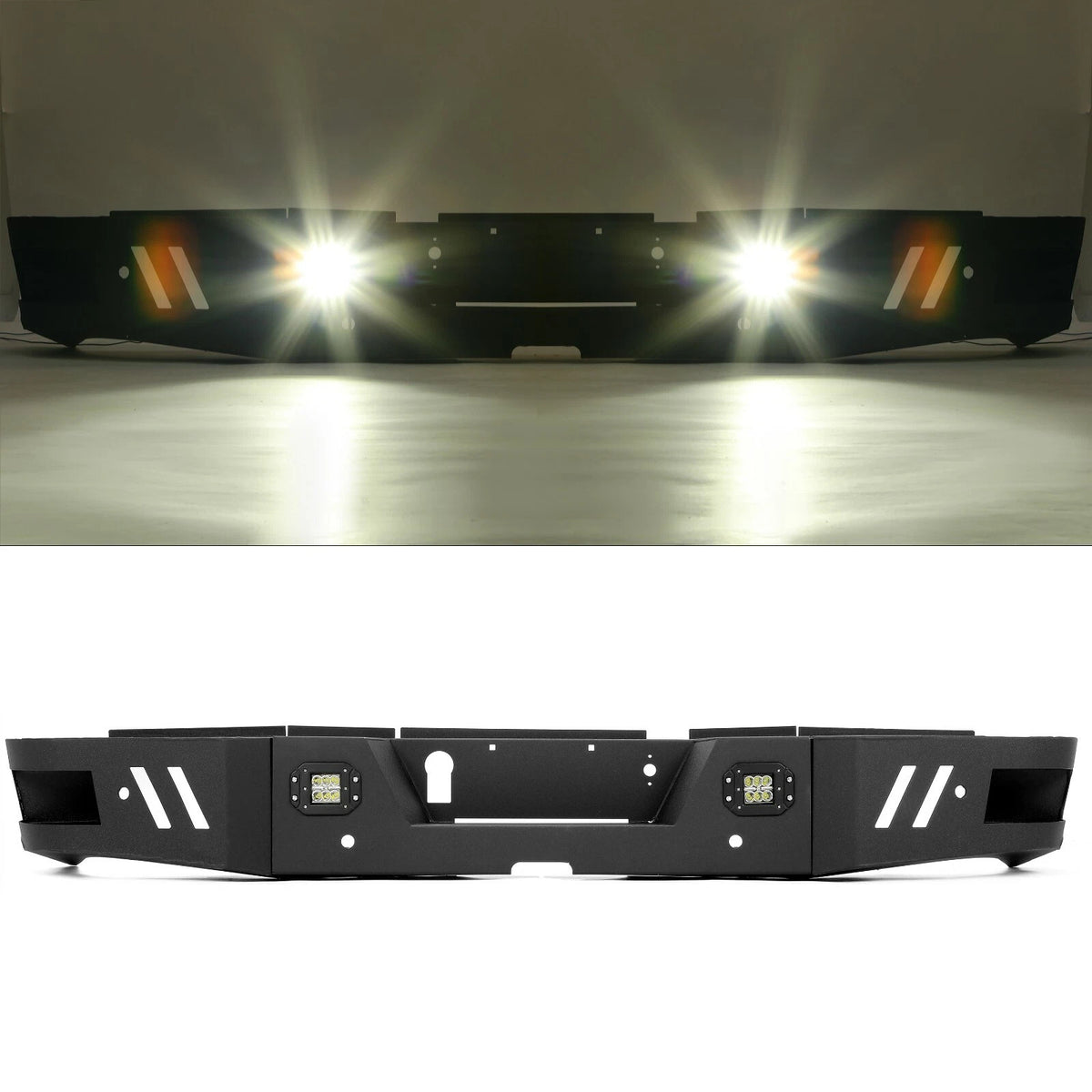 Rear Bumper Steel for Ram 2500 3500 (2010–2024) SMT10586, CH1102368, CH1102369