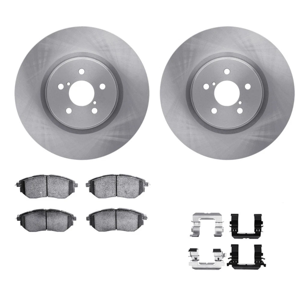 Brake Rotor Set with Pads for Subaru Forester (2014–2018) ALX-PAU-DF-6512-13139-CLA2