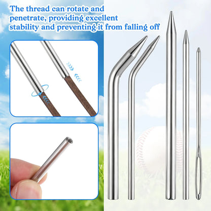 5Pcs Baseball Lacing Needles for Glove Repair