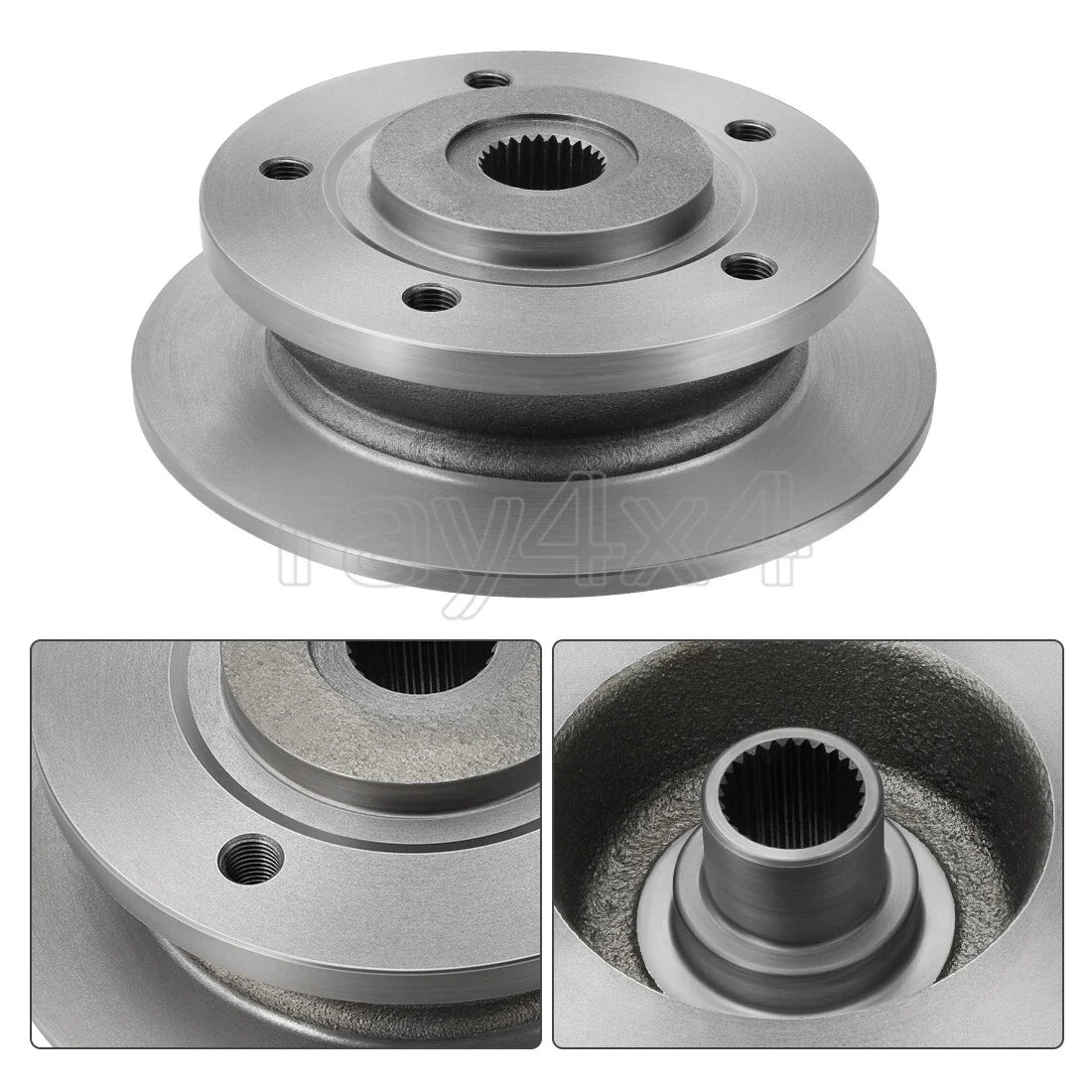 Front Wheel Brake Hub AM142950 M159548 for John Deere Gator HPX XUV (2007–2018)