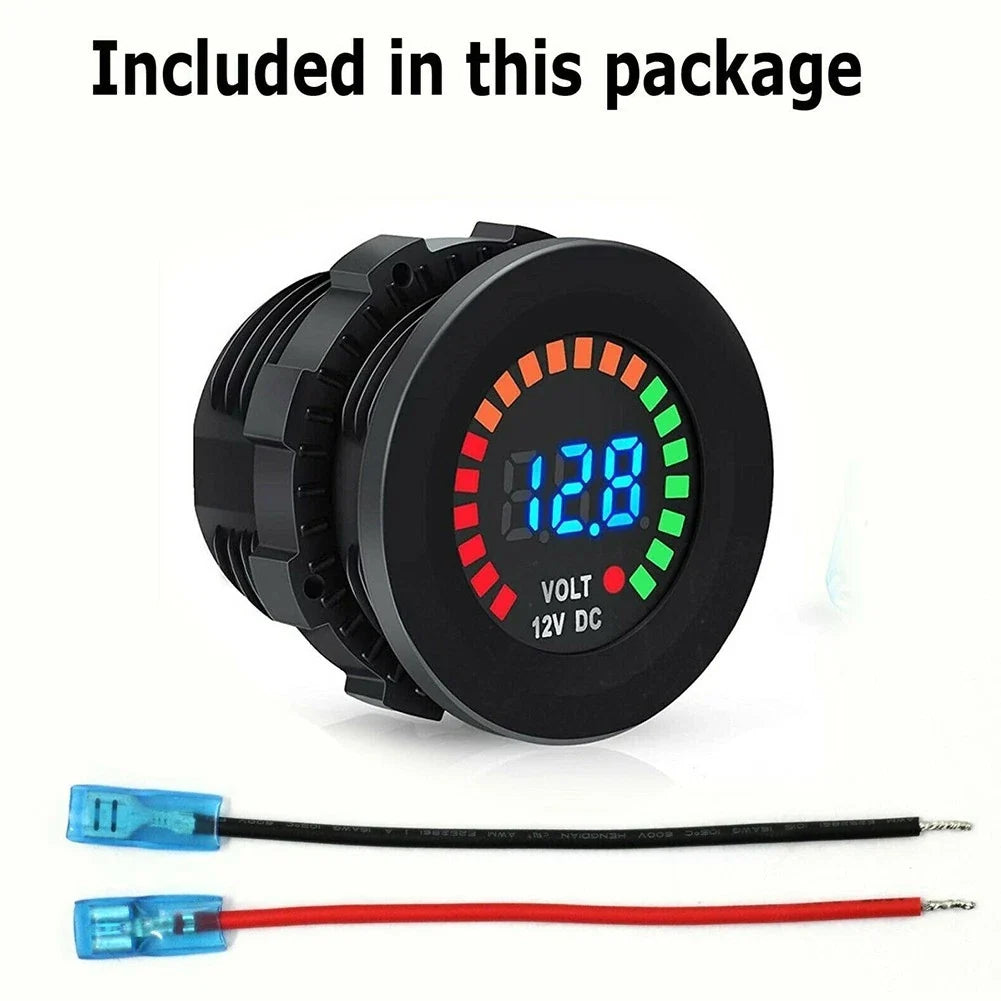 LED Digital Voltmeter for Boats and Cars (Universal)
