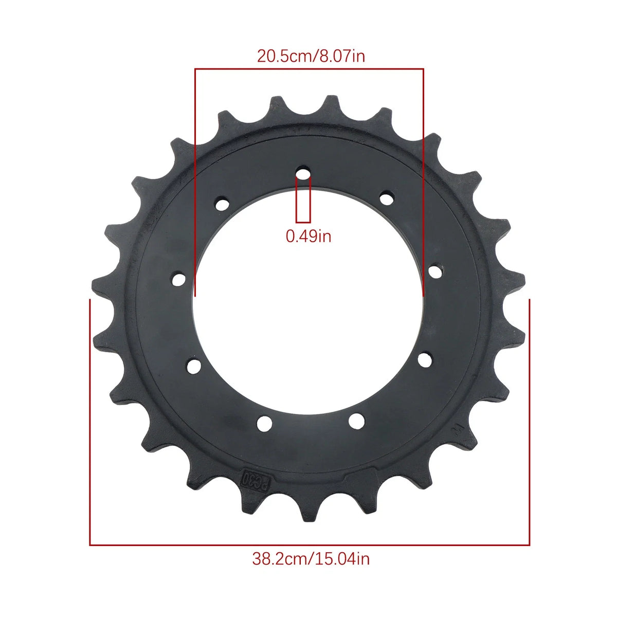 Drive Sprocket RD118-14433 for Kubota KX040-4 KX121-3 KX121-3ST (2015–2023)