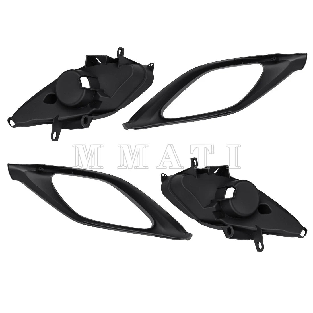 Headlight Housing Bucket Trim Cover Set for Yamaha Raptor 660 R (2001–2005)
