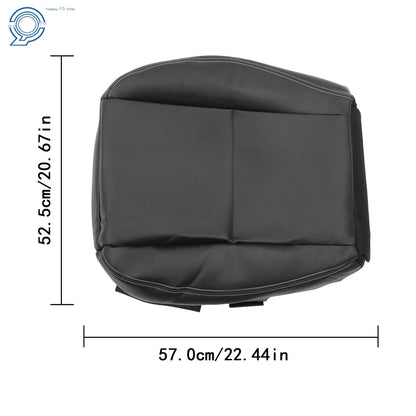 Leather Perforated Passenger Bottom Seat Cover for Subaru Forester (2014–2016)