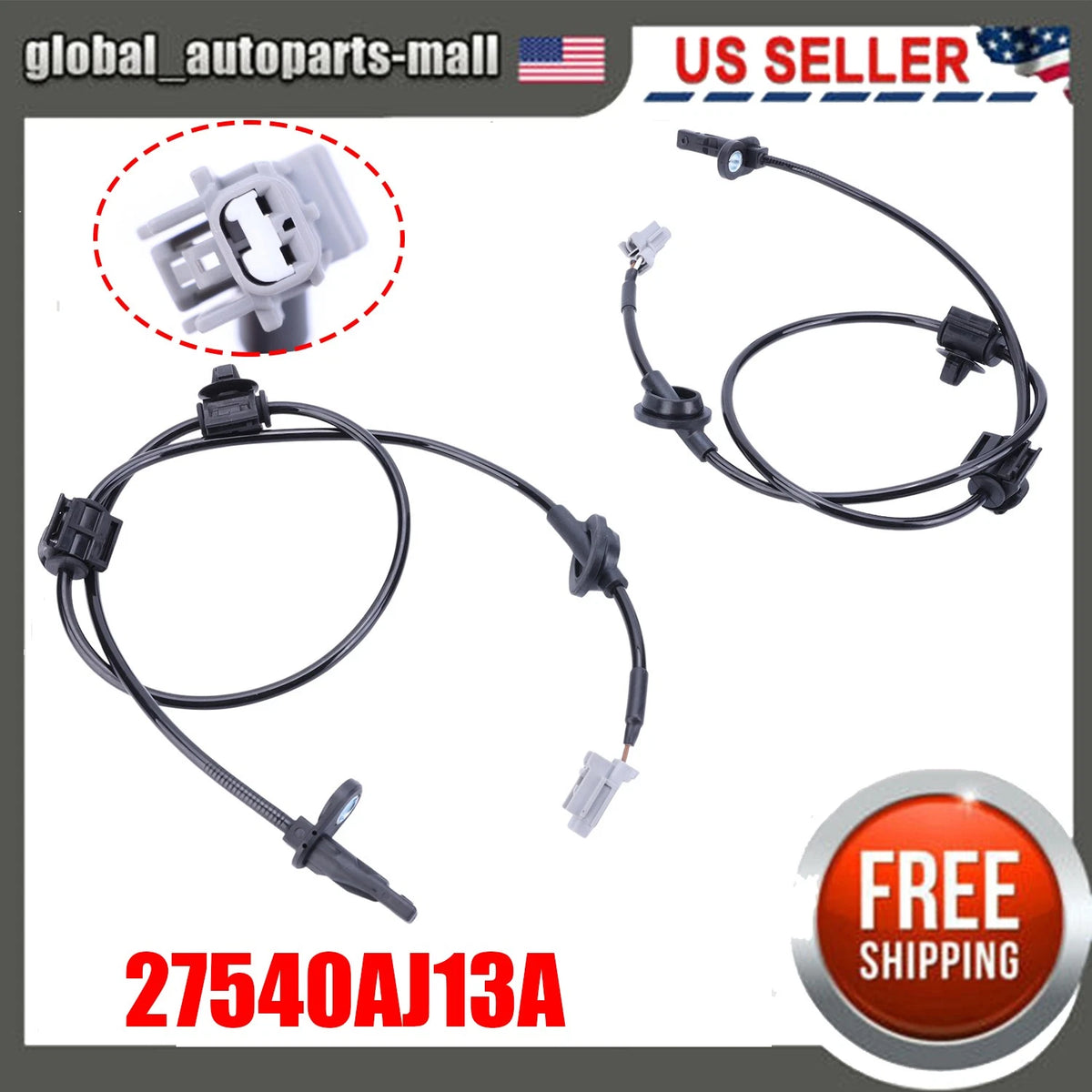 ABS Speed Sensor Set for Subaru Outback (2010–2014) ALS1941 27540AJ13A