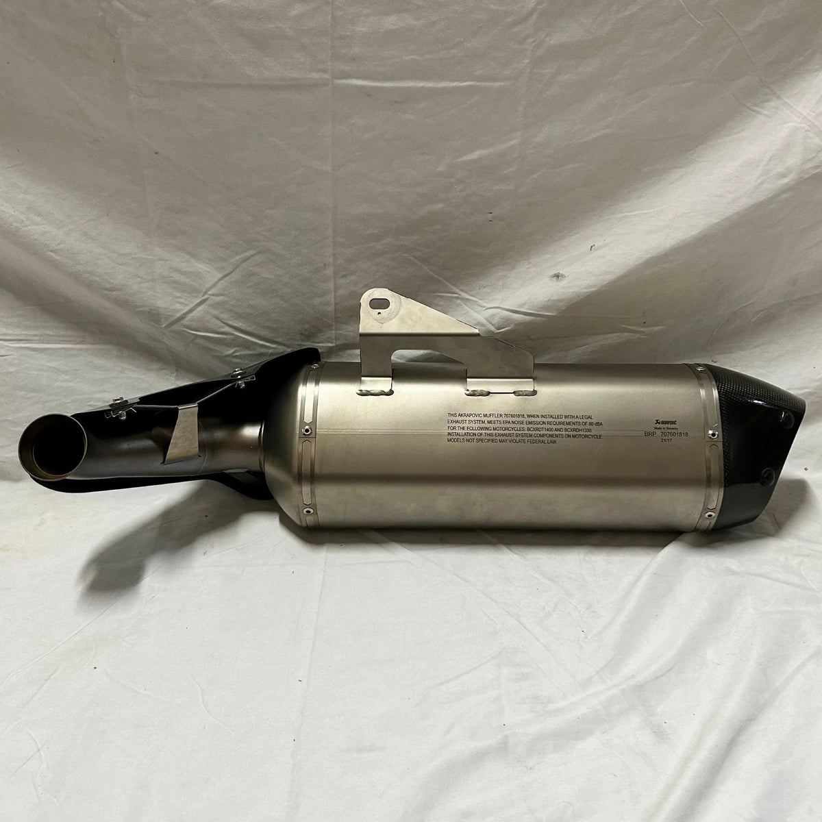 Carbon Fiber Akrapovič Sport Touring Silencer for Can-Am (219400650)